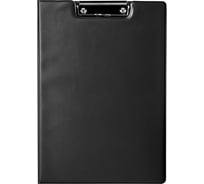 Папка-планшет с зажимом BERLINGO А4, ПВХ, черный APp_04101