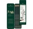Набор чернографитных карандашей Faber-Castell Castell 9000 6 шт, HB-8B, заточенный, металлическая коробка 119063 1