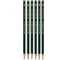 Набор чернографитных карандашей Faber-Castell Castell 9000 6 шт, HB-8B, заточенный, металлическая коробка 119063 2