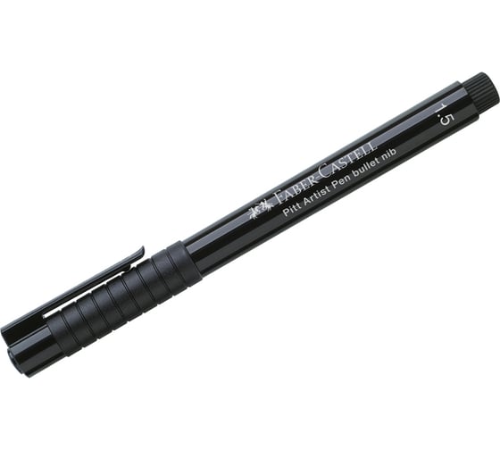 Капиллярная ручка Faber-Castell Pitt Artist Pen Bullet Nib черная, 1.5 мм 167890