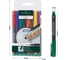 Набор перманентных маркеров Faber-Castell "Multimark permanent" M, 08 цв., пулевидный, 1,0мм, с ластиком 152509 5