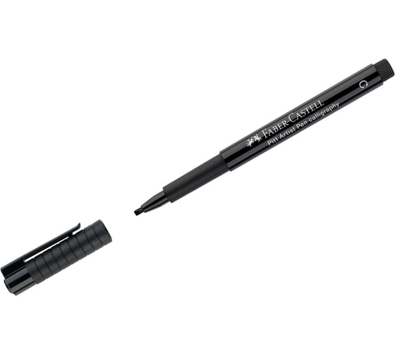 Капиллярная ручка Faber-Castell Pitt Artist Pen Callygraphy черная, 2.5 мм 167599