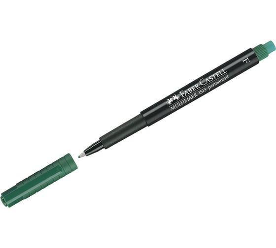 Набор перманентных маркеров Faber-Castell Multimark permanent F 4 цвета, пулевидный, 0.6 мм 151304