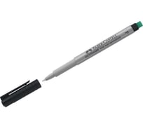 Неперманентный маркер для глянцевых поверхностей Faber-Castell Multimark non-permanent, 0.6 мм, с ластиком 151499