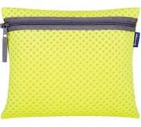 Папка для тетрадей BERLINGO Color 1 отделение, А5, желтый, ткань, на молнии PP06202