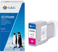 Картридж струйный G&G GG-PFI320M PFI-320M пурп.пигм. 300 мл для Canon imagePrograf TM-200/200MFP/20 2003675