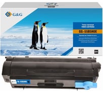 Картридж лазерный G&G GG-55B5H0E 55B5H00/55B5H0E черный 15000 страниц для Lexmark MS331dn/MS431dn/MS43 1992603