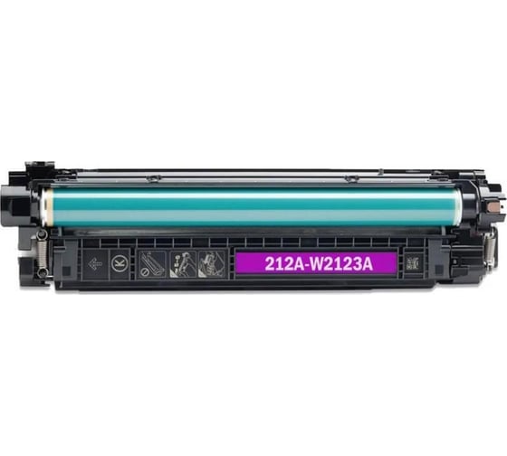 Картридж лазерный G&G 212A GG-W2123A пурпурный 4500 страниц для HP Color LJ M554/M555/578 Enterprise 1833348 1