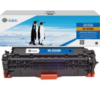 Картридж лазерный G&G GG-CC530A черный 3500 страниц для HP CLJ CP2020/CP2025/CM2320 MFP, MF8330/8350 1895819