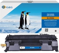Картридж лазерный G&G GG-CE505A UNIVERSAL черный 2300 страниц для HP LaserJet P2035, P2035n, P2055d, P 1993177