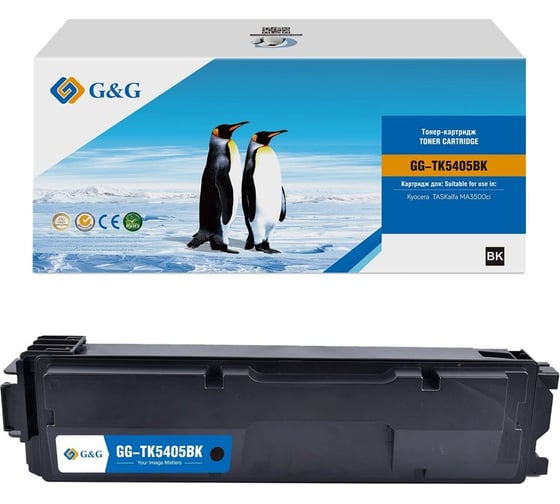 Картридж лазерный G&G GG-TK5405BK TK-5405 K черный 17000 страниц для Kyocera TASKalfa MA3500ci 2047967 1