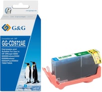 Картридж струйный G&G GG-CD972AE голубой 14.6 мл для HP Officejet 6000/6500/6500A/7000/7500A 1887041