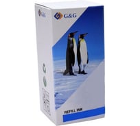 Чернила G&G GG-T6735LC светло-голубой 100 мл для Epson L800, L805, L810, L850 1430612