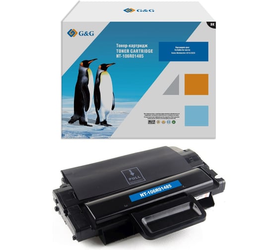 Картридж лазерный G&G GG-106R01485 черный 2000 страниц для Xerox WorkCentre 3210/ 3220 1924730 1
