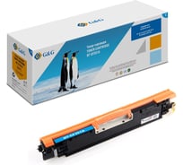 Картридж лазерный G&G GG-CF351A голубой 1000 страниц для HP CLJ Pro MFP M176/M176FN/M177/M177FW 1376460