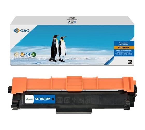 Картридж лазерный G&G GG-TN217BK TN-217BK черный 3000 страниц для Brother HL-L3210CW/L3230CDN/L3230CDW 2048522 1