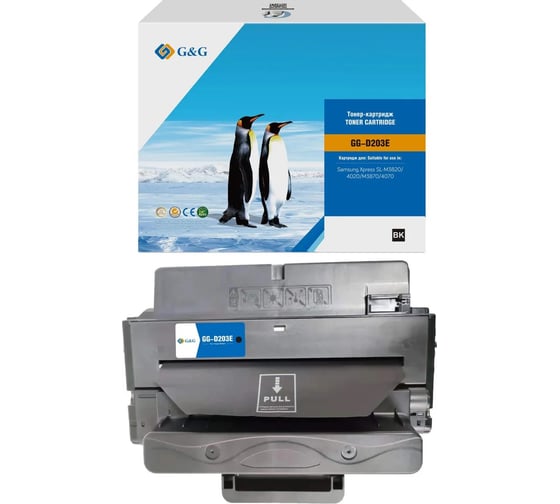 Картридж лазерный G&G GG-D203E MLT-D203E черный 10000 страниц для Samsung Xpress SL-M3820/4020/M3870/4 2048144 1