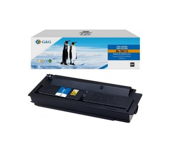 Картридж лазерный G&G GG-TK6115 TK-6115 черный 15000 страниц для Kyocera Ecosys M4125idn/M4132idn 2046741 1