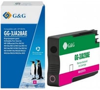Картридж струйный G&G GG-3JA28AE 963XL пурпурный 25.8 мл для HP OfficeJet Pro 9010/9010e/9012/9012e 2032979
