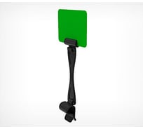 Подвесной ценникодержатель ООО Комус DELI-CL 90 мм для крепления ценников на край посуды, черный, 20 шт в упаковке 645223