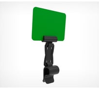 Подвесной ценникодержатель ООО Комус DELI-CL 40 мм для крепления ценников на край посуды, черный, 20 шт в упаковке 645221