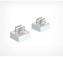 Квадратный держатель рамки ООО Комус под углом 90 к поверхности 10 шт в упаковке 611618