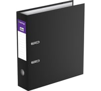Папка-регистратор BERLINGO Profit 70 мм, бумвинил, черная ATb_70310