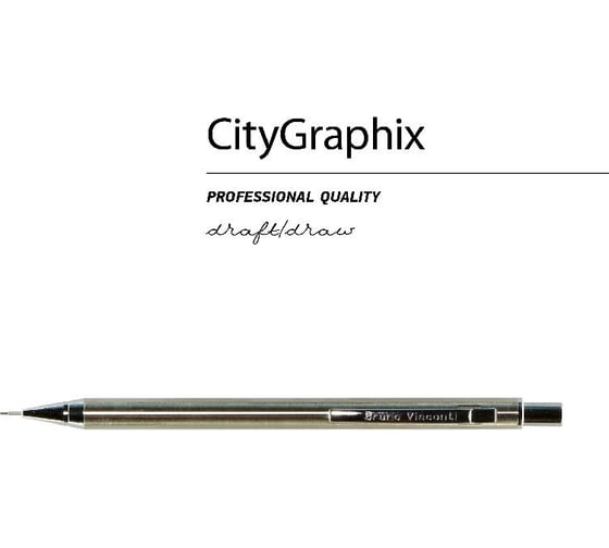 Металлический механический карандаш Bruno Visconti SlimGraphix 05 мм 21-0031