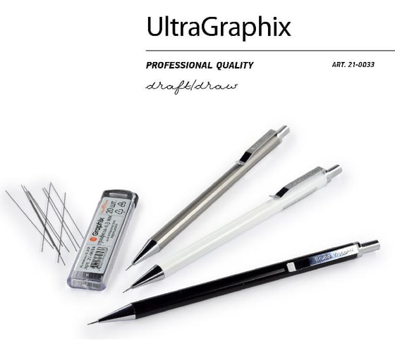 Металлический механический карандаш Bruno Visconti UltraGraphix 03 мм 21-0033