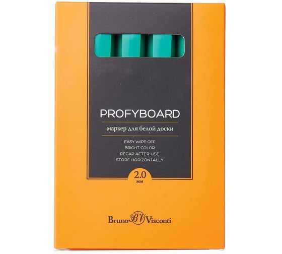 Маркер для белой доски Bruno Visconti ProfyBoard зеленый 22-0051