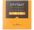 Текстовыделитель Bruno Visconti CityText оранжевый 22-0039 2