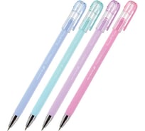 Шариковая ручка Bruno Visconti FirstWrite Zefir 0.5 мм, синяя, 4 цвета корпуса 20-0239