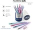 Шариковая ручка Bruno Visconti FirstWrite Zefir 0.5 мм, синяя, 4 цвета корпуса 20-0239 3