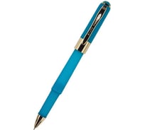 Шариковая ручка Bruno Visconti MONACO 0.5 мм, синяя, бирюзовый корпус 20-0125/23