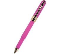 Шариковая ручка Bruno Visconti MONACO 0.5 мм, синяя, ярко-розовый корпус 20-0125/19