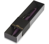 Автоматическая ручка Bruno Visconti SAN REMO в футляре 1.0 мм, синяя, фиолетовый корпус, черная коробка 20-0249/065