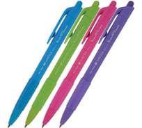 Автоматическая шариковая ручка Bruno Visconti SoftClick SPECIAL 0.7 мм, синяя 4 цвета корпуса 20-0103