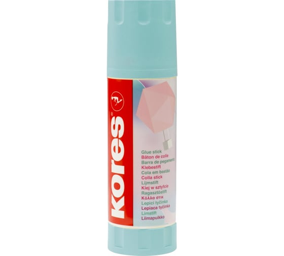 Клей-карандаш Kores Pastel 40 г, 2 шт 1226621