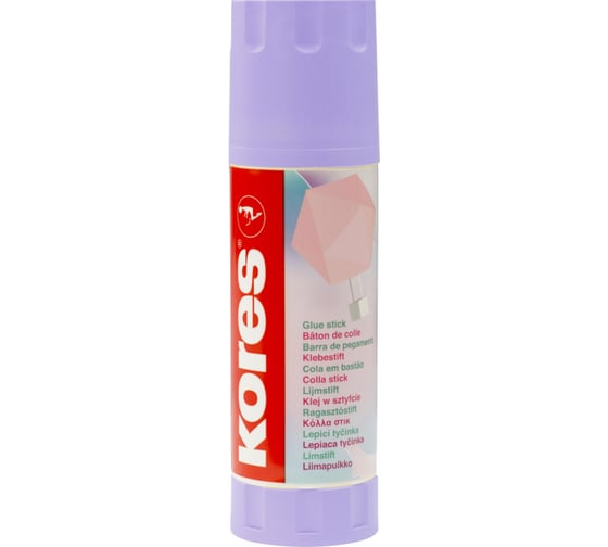 Клей-карандаш Kores Pastel 40 г, 2 шт 1226621
