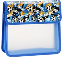 Папка для тетрадей ArtSpace Football 2 отделения, А5, пластик, на липучке ПТ-95_29543
