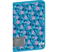 Папка BERLINGO Flowers на молнии А5+, 600 мкм, с рисунком ZF5_A5501