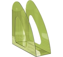 Вертикальный лоток для бумаг OfficeSpace Colorful тонированный зеленый VH_33837