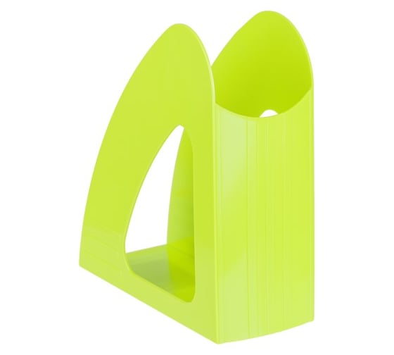 Вертикальный лоток для бумаг OfficeSpace Colorful неоновый желтый VH_33833