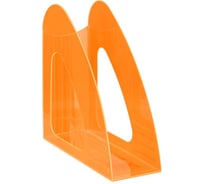 Вертикальный лоток для бумаг OfficeSpace Colorful тонированный оранжевый VH_33839