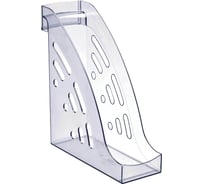 Вертикальный лоток для бумаг Стамм Торнадо прозрачный ЛТ402