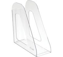 Вертикальный лоток для бумаг Стамм Фаворит прозрачный ЛТ701
