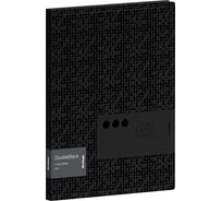 Папка на 4 кольцах BERLINGO DoubleBlack 24 мм, 600 мкм, D-кольца, с внутренним карманом RB4_4D701