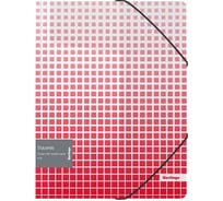 Папка BERLINGO Squares на резинке А4, 600 мкм, с рисунком FB4_A4054