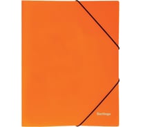 Папка BERLINGO Neon на резинке А4, 500 мкм, неоновая оранжевая ANp_01804