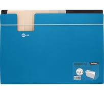 Папка BERLINGO Skyline на резинке 7 отделений, А4, 700 мкм, синяя ANp_04207_b